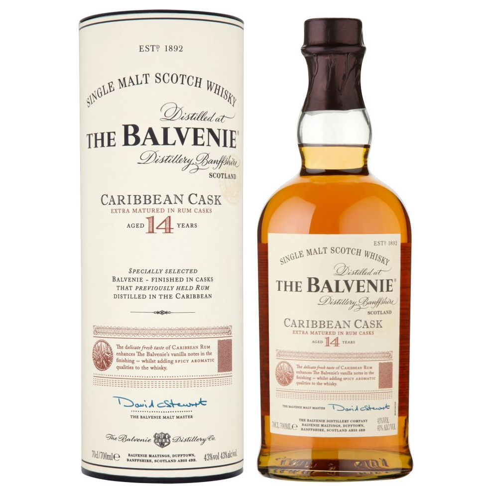 Buy & Send The Balvenie Caribbean Cask 14 Year Old Malt Whisky
